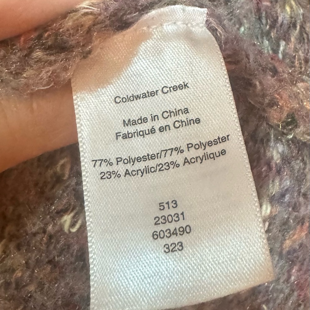 Multicolor Patchwork Women's Button Down Cardiganq - image 5